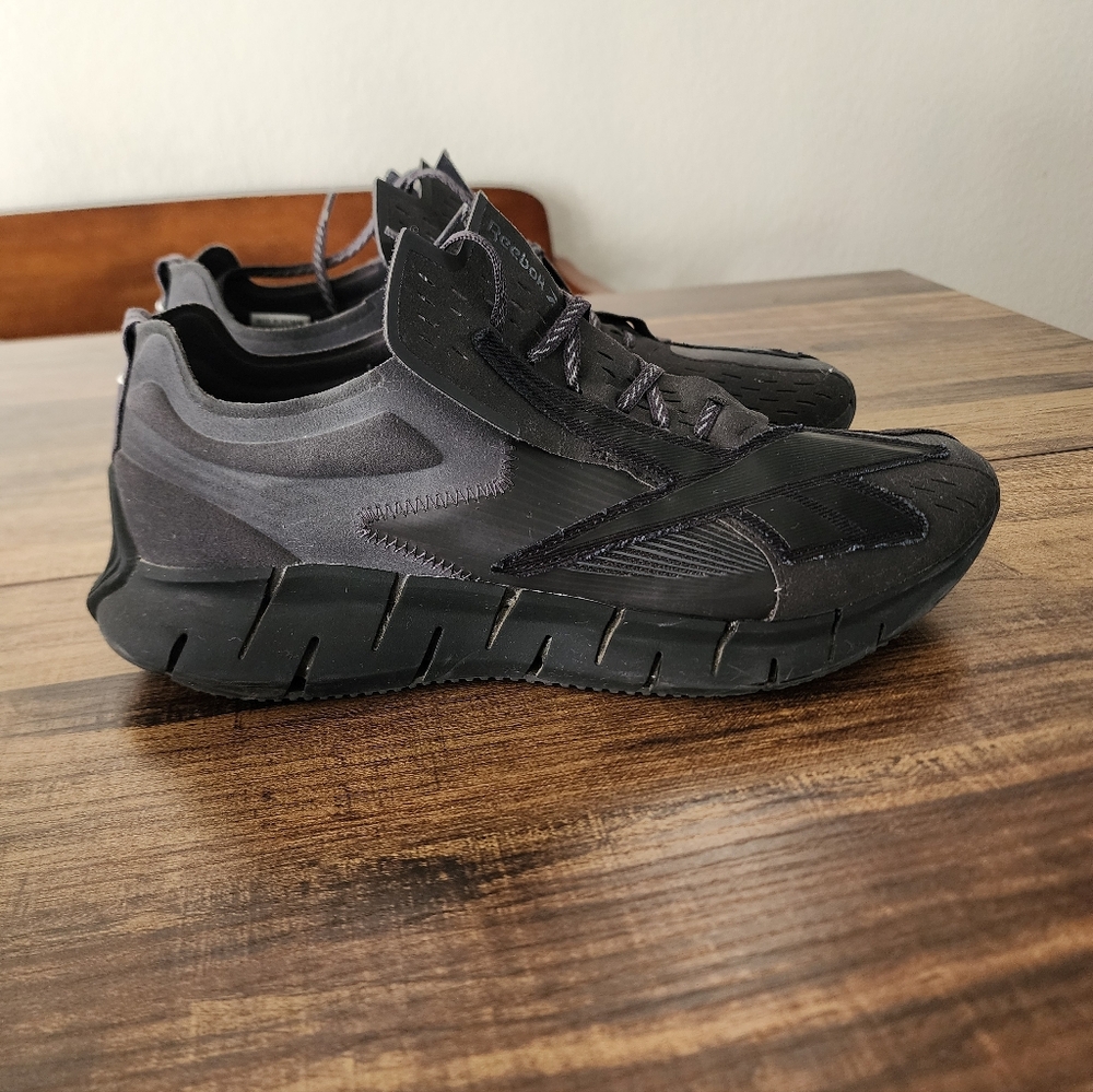 Maison Margiela x Reebok Zig 3D Storm "Memory Of" sneaker black 10.5